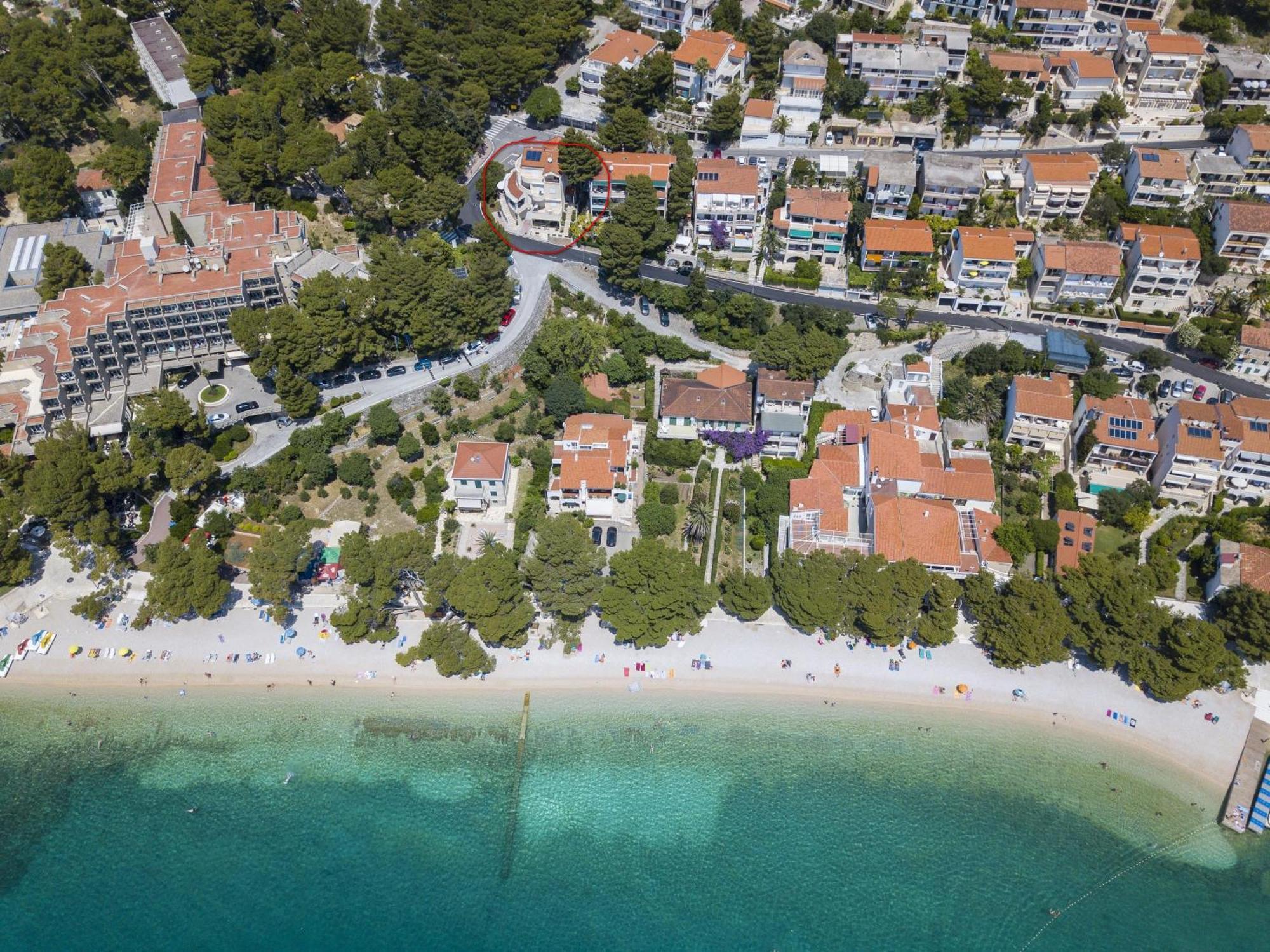 Villa Dalmatino Brela Eksteriør bilde