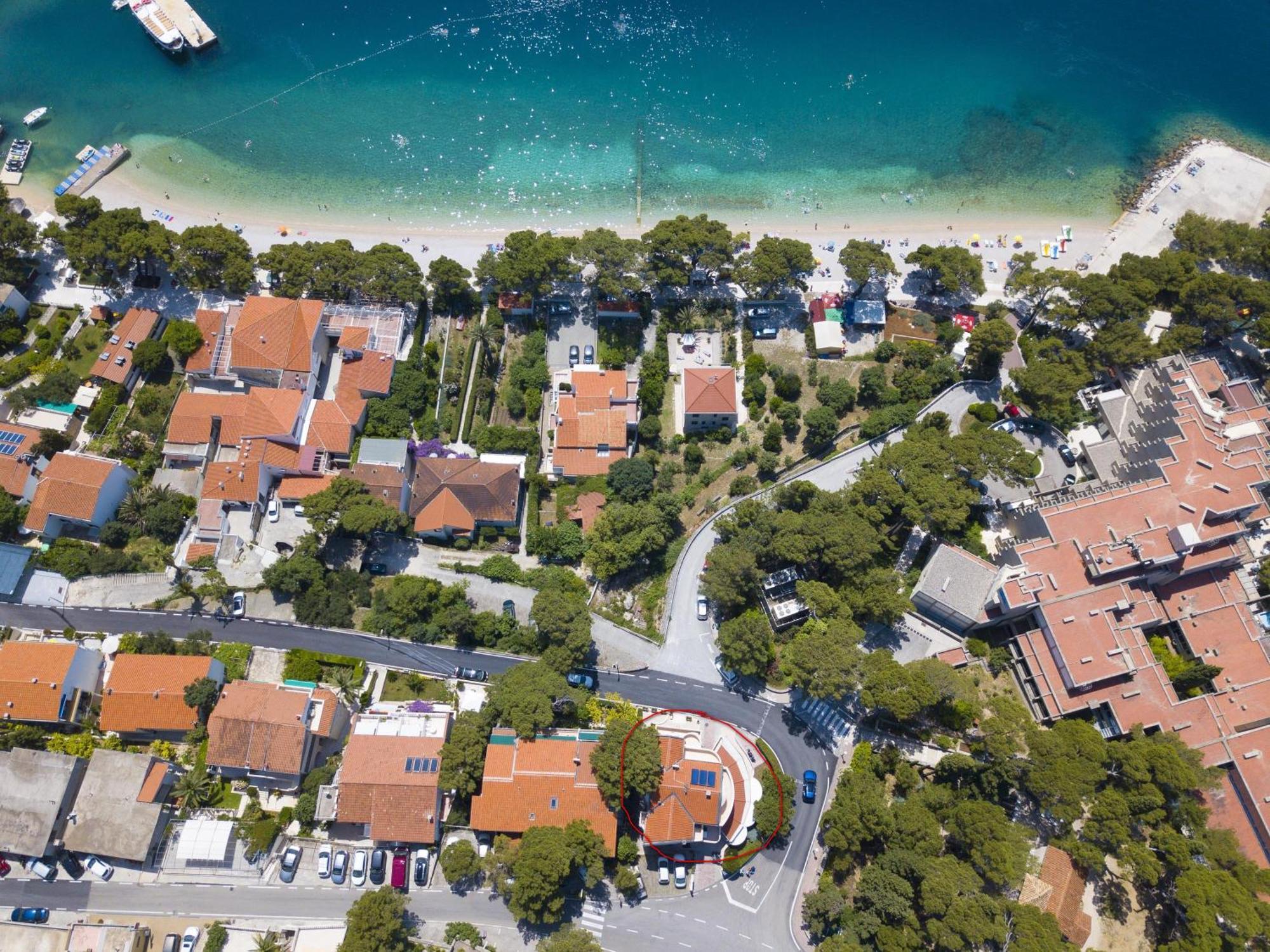 Villa Dalmatino Brela Eksteriør bilde